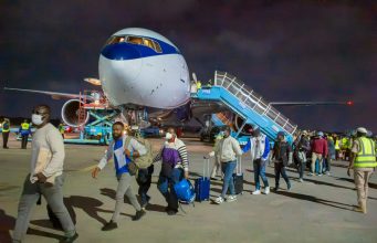 RCCG Funds Evacuation of 114 More Nigerians From South Africa Nigerians arriving from South Africa