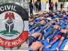 FG Panel Confirms 37 Miners Died Of Suffocation In NSCDC Custody Collage of NSCDC logo and bodies of the 37 miners