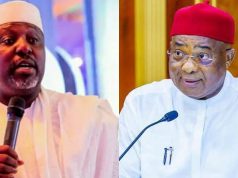 Uzodimma Loses APC Imo West Ticket as Court Rules for Okorocha Collage of Rochas Okorocha and Hope Uzodinma